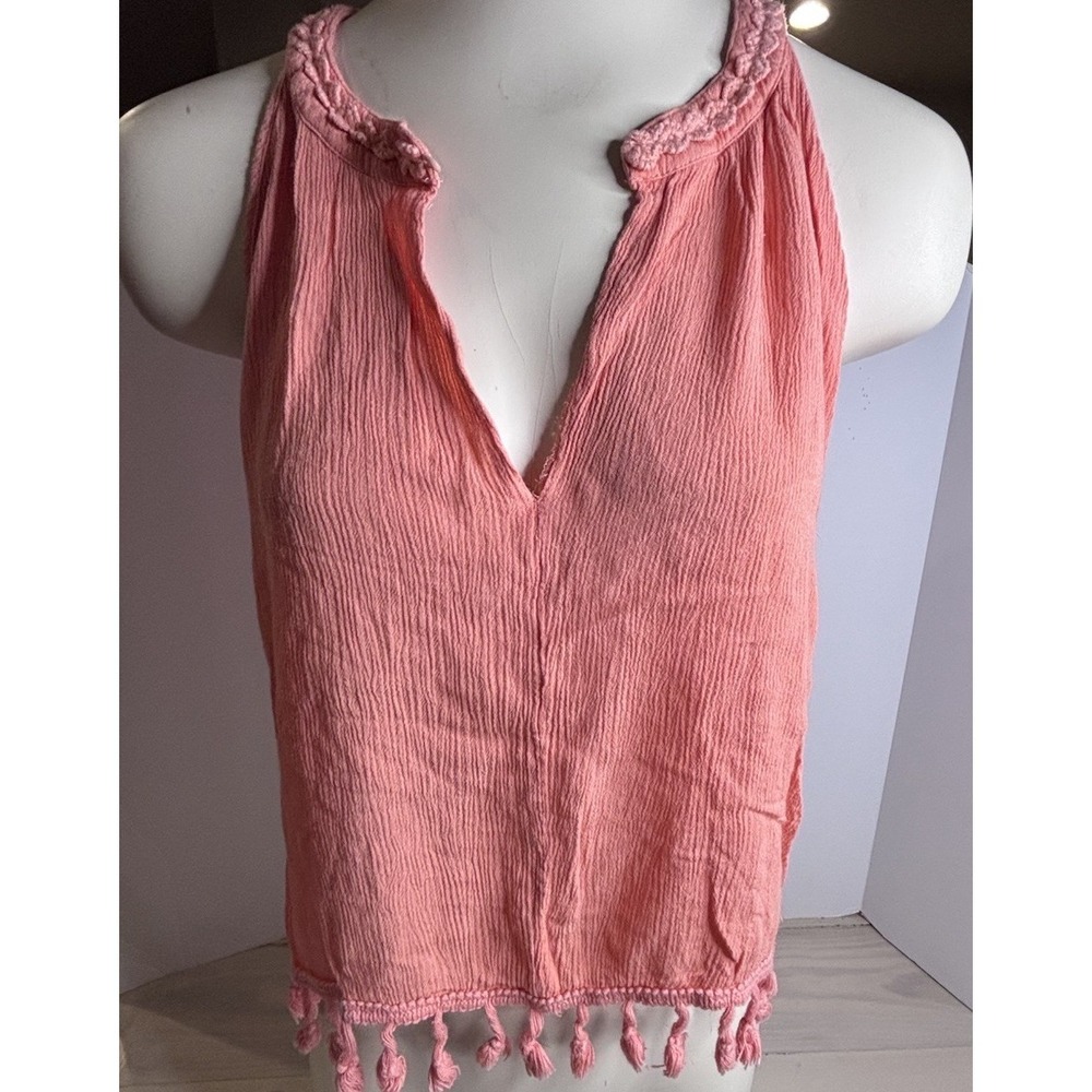 Pink Sleeveless Women's Top